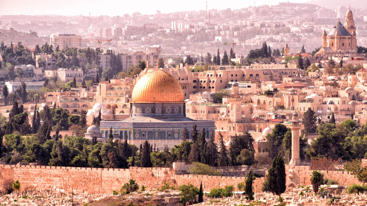 View of Jerusalem Old City