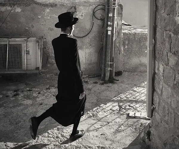 Young Haredi in Safed