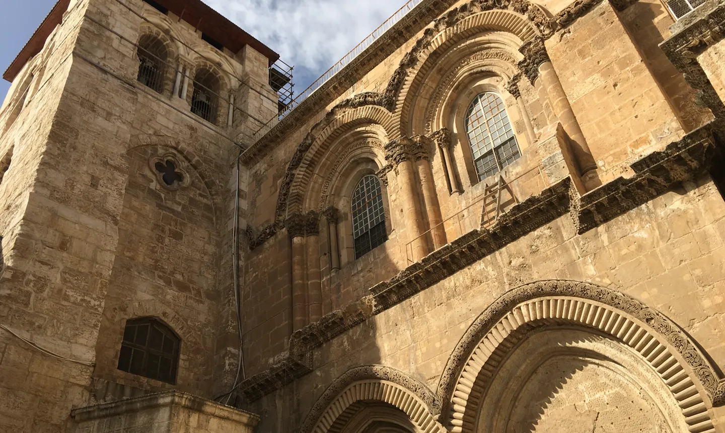 Church of the Holy Sepulchre, the northeast of the courtyard